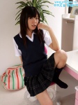 arata_chika blouse hairband kneesocks pleated_skirt school_uniform skirt sweater_vest rating:Safe score:0 user:nil!