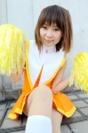 cardcaptor_sakura cheerleader cosplay gloves hiromichi kinomoto_sakura kneesocks pantyhose pom_poms rating:Safe score:0 user:nil!