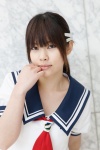 blouse cosplay niimi_haruka photo_kano sailor_uniform scarf school_uniform yuu_(ii) rating:Safe score:0 user:pixymisa