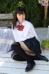 black_legwear blouse nanao_ran pleated_skirt school_uniform skirt thighhighs zettai_ryouiki rating:Safe score:0 user:nil!