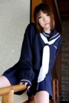 cosplay dead_or_alive higurashi_rin kasumi_(doa) kunoichi ninjin pleated_skirt ponytail sailor_uniform school_uniform skirt rating:Safe score:1 user:nil!