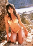 beach bikini cleavage kawamura_yukie side-tie_bikini swimsuit ys_web_255 rating:Safe score:0 user:nil!