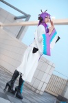boots cosplay crossplay default_costume fan headset kamui_gakupo natsuki purple_hair robes turtleneck vocaloid rating:Safe score:0 user:nil!