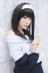 cosplay hairband idolmaster idolmaster_cinderella_girls sagisawa_fumika scarf sweater tamago rating:Safe score:0 user:nil!