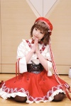 aizawa_tomomi beret blouse cosplay pantyhose pia_carrot pia_carrot_3 ribbons school_uniform skirt tsukimiya_usagi rating:Safe score:0 user:nil!