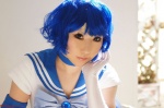 bishoujo_senshi_sailor_moon blue_hair cosplay elbow_gloves gloves mercury_&_mars mizuno_ami sailor_mercury sailor_uniform saku school_uniform rating:Safe score:1 user:nil!