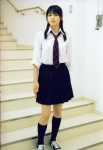 blouse costume maimi miniskirt pleated_skirt school_uniform skirt socks tie yajima_maimi rating:Safe score:1 user:nil!