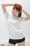 4k-star_056 buruma gym_uniform hairband ponytail shiraishi_mizuho shorts tshirt rating:Safe score:1 user:nil!