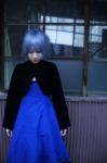 cosplay darker_than_black dress jacket ponytail radori silver_hair yin rating:Safe score:0 user:nil!