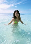bikini cleavage kawamura_yukie ocean side-tie_bikini swimsuit wet rating:Safe score:0 user:nil!
