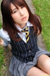 blouse dgc_0894 kitatani_yuri pleated_skirt school_uniform skirt tie vest rating:Safe score:0 user:nil!