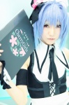 apron blue_hair cosplay crossplay hairband maid maid_uniform miniskirt otoko_no_ko_wa_meido_fuku_ga_osuki!? skirt sleeveless_blouse tatsuki_(ii) vest yuki_(otosuki) rating:Safe score:1 user:nil!