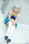 boots cosplay hairband idolmaster miniskirt shijou_takane silver_hair skirt tank_top yuuri_(shio274) rating:Safe score:0 user:nil!