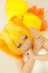 animal_ears blonde_hair cosplay dress fox_ears na-san na's_tail original tail rating:Safe score:1 user:nil!