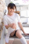 aizawa_niina buruma gym_uniform kneesocks ponytail shorts tshirt rating:Safe score:0 user:nil!