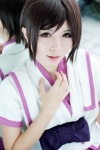 asami_uki bow cosplay from_the_new_world pleated_skirt school_uniform skirt watanabe_saki rating:Safe score:0 user:pixymisa