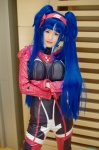 blue_hair bodysuit cosplay gloves headband klan_klein macross macross_frontier twintails yukataso rating:Safe score:0 user:nil!