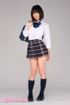 blouse bookbag costume kneesocks mashiro_an pleated_skirt school_uniform skirt rating:Safe score:2 user:nil!