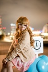 blonde_hair coat dress glasses himemiya_mahore rating:Safe score:1 user:pixymisa