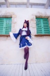 blouse cosplay gokou_ruri hairband mashiro_yuki miniskirt ore_no_imouto_ga_konna_ni_kawaii_wake_ga_nai pantyhose purple_hair purple_legwear shawl skirt rating:Safe score:0 user:nil!