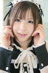 apron cosplay hairband katou_mari kore_ga_watashi_no_goshujin-sama maid maid_uniform sawatari_mitsuki wristband rating:Safe score:0 user:nil!