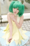 ahoge cosplay dress green_hair macross macross_frontier minatsuki_naru ranka_lee scarf twintails rating:Safe score:0 user:nil!