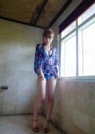 bathroom bikini blouse cleavage kumada_youko muteki open_clothes swimsuit rating:Safe score:0 user:nil!