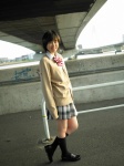 arai_moe blouse cardigan kneesocks pleated_skirt school_uniform skirt wanibooks_74 rating:Safe score:0 user:nil!