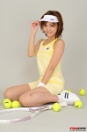 dress momohara_mina rq-star_221 socks tennis_racket visor rating:Safe score:0 user:nil!