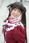blouse campaign_girl cosplay ex-one hairbows ribbon_tie shino_kei twintails rating:Safe score:0 user:pixymisa