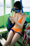 bai_siyi bikini cleavage side-tie_bikini snorkel swimsuit xiuren_028 rating:Safe score:1 user:nil!