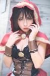 apron cleavage corset cosplay cuffs hoodie kagami_sou resident_evil resident_evil_5 sheva_alomar rating:Safe score:3 user:pixymisa
