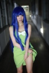 blue_hair cosplay dress dress_lift furude_rika higurashi_no_naku_koro_ni tsun rating:Safe score:3 user:nil!