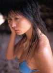 1_or_8 beach bikini_top kawamura_yukie swimsuit wet rating:Safe score:0 user:nil!