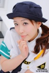 blouse cosplay haruki hat miniskirt original police_uniform policewoman ponytail skirt tie rating:Safe score:0 user:nil!