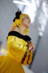 aku_no_musume_(vocaloid) blonde_hair cosplay gown hair_clips kagamine_rin misaki vocaloid rating:Safe score:0 user:nil!