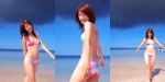 beach bikini ocean swimsuit takagawa_hanako rating:Safe score:1 user:nil!