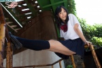 hamada_yuri kneesocks pleated_skirt sailor_uniform school_uniform skirt rating:Safe score:2 user:nil!