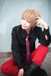 axis_powers_hetalia blonde_hair boots cosplay crossplay dress_shirt hisato tie trousers united_kingdom rating:Safe score:0 user:nil!