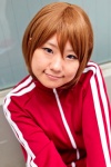 brown_hair cosplay koizumi_hanayo love_live!_school_idol_project misakichi track_jacket rating:Safe score:0 user:pixymisa