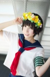 armband cosplay headband matsuko pleated_skirt sailor_uniform school_uniform skirt to_aru_kagaku_no_railgun uiharu_kazari rating:Safe score:1 user:nil!