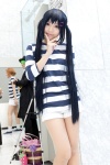 asae_ayato cosplay hair_clips k-on! nakano_azusa shorts tshirt twintails rating:Safe score:2 user:pixymisa