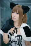 animal_ears cape cat_ears cosplay dress narihara_riku original paw_gloves rating:Safe score:0 user:nil!