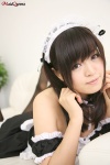 apron dress hairband maid maid_uniform takahashi_toshimi thighhighs rating:Safe score:0 user:nil!