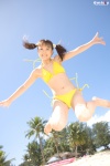 beach bikini moriyama_kana side-tie_bikini swimsuit twintails rating:Safe score:0 user:nil!