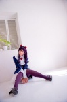 blouse cosplay gokou_ruri hairband mashiro_yuki miniskirt ore_no_imouto_ga_konna_ni_kawaii_wake_ga_nai pantyhose purple_hair purple_legwear shawl skirt rating:Safe score:0 user:nil!