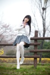 costume high_heels jung_se_on pleated_skirt school_uniform skirt thighhighs zettai_ryouiki rating:Safe score:2 user:mock