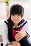 couch izumi_hiyori kneesocks pleated_skirt ponytail sailor_uniform school_uniform shirt skirt rating:Safe score:0 user:zopo