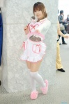 apron blouse cosplay original pantyhose ponytail thighhighs yuu_(ii) rating:Safe score:1 user:nil!