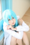 blue_hair cosplay denpa_onna_to_seishun_otoko dress_shirt hiokichi open_clothes touwa_erio rating:Safe score:0 user:pixymisa